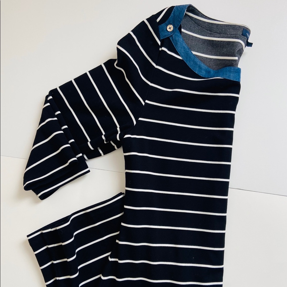 Tommy Hilfiger black and white stripe dress - Picture 3 of 9